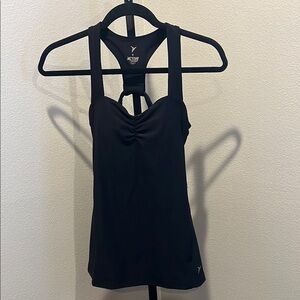 Old Navy Black Fitted workout Tank Top